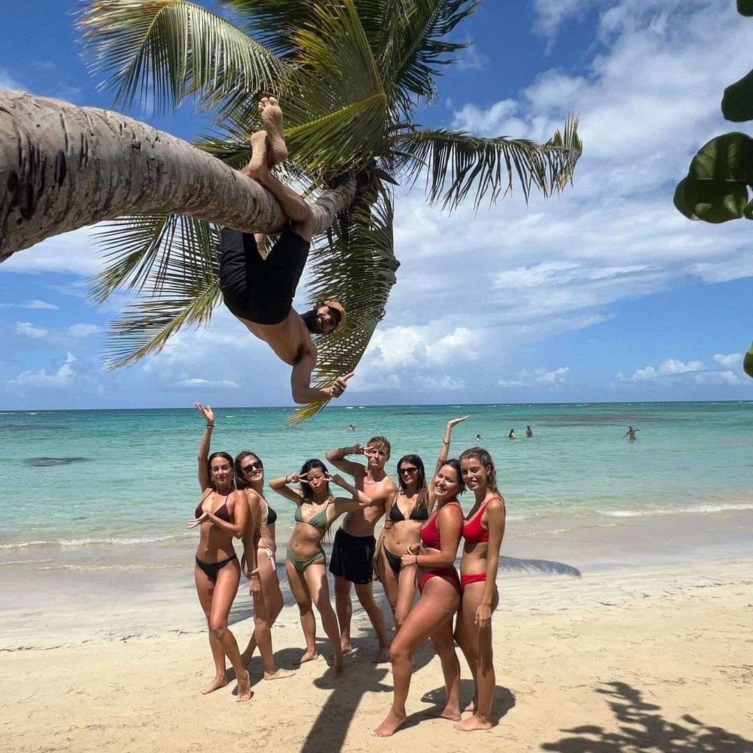 Silvia Alonso, novia de David Broncano, de rodaje en República Dominicana