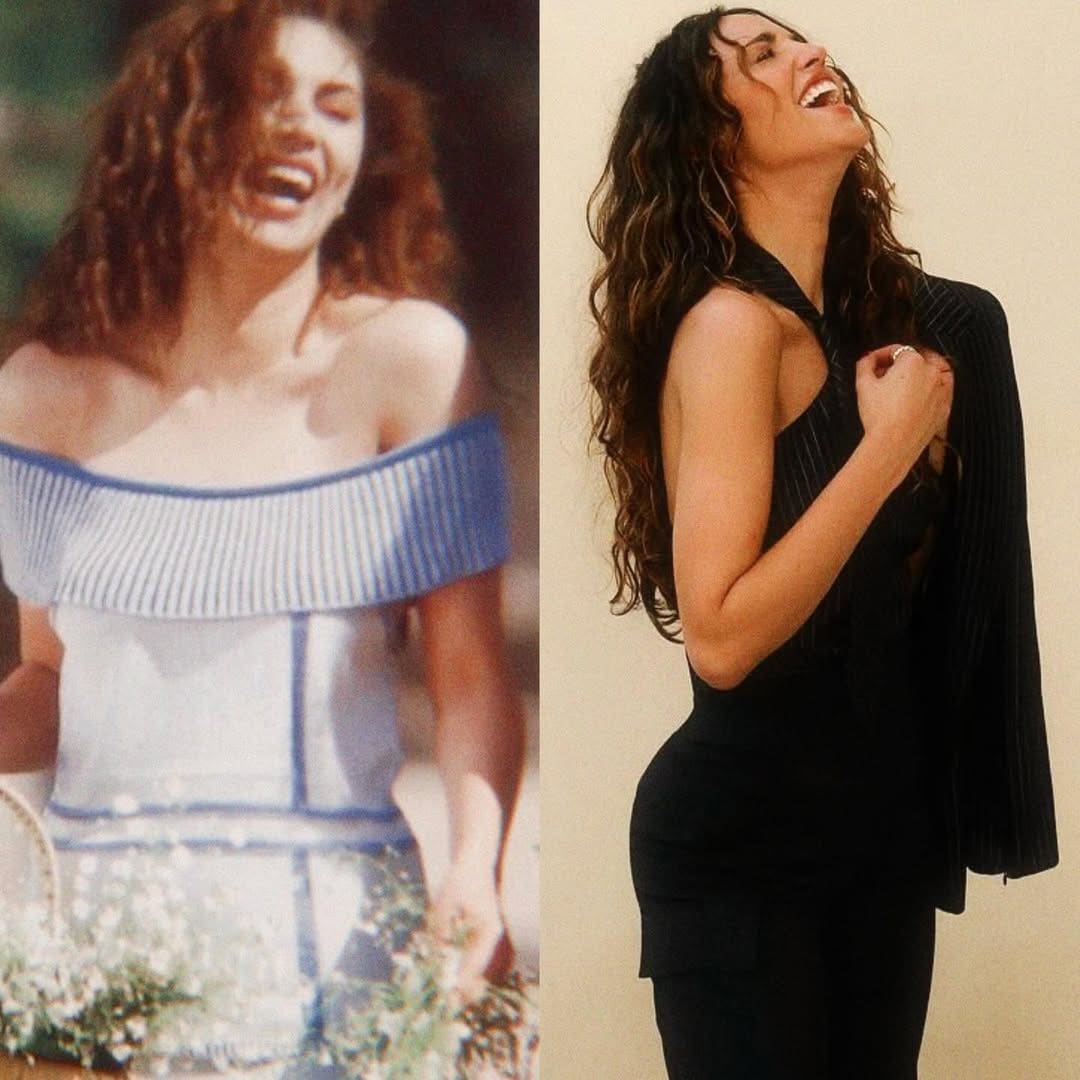 Comparativa entre Eiza y su mamá