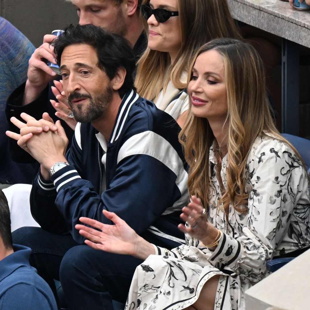 Adrien Brody y Georgina Chapman