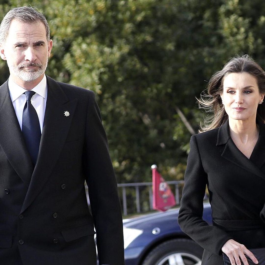 Los Reyes despiden a  José Pedro Pérez-Llorca, uno de los siete padres de la Constitución