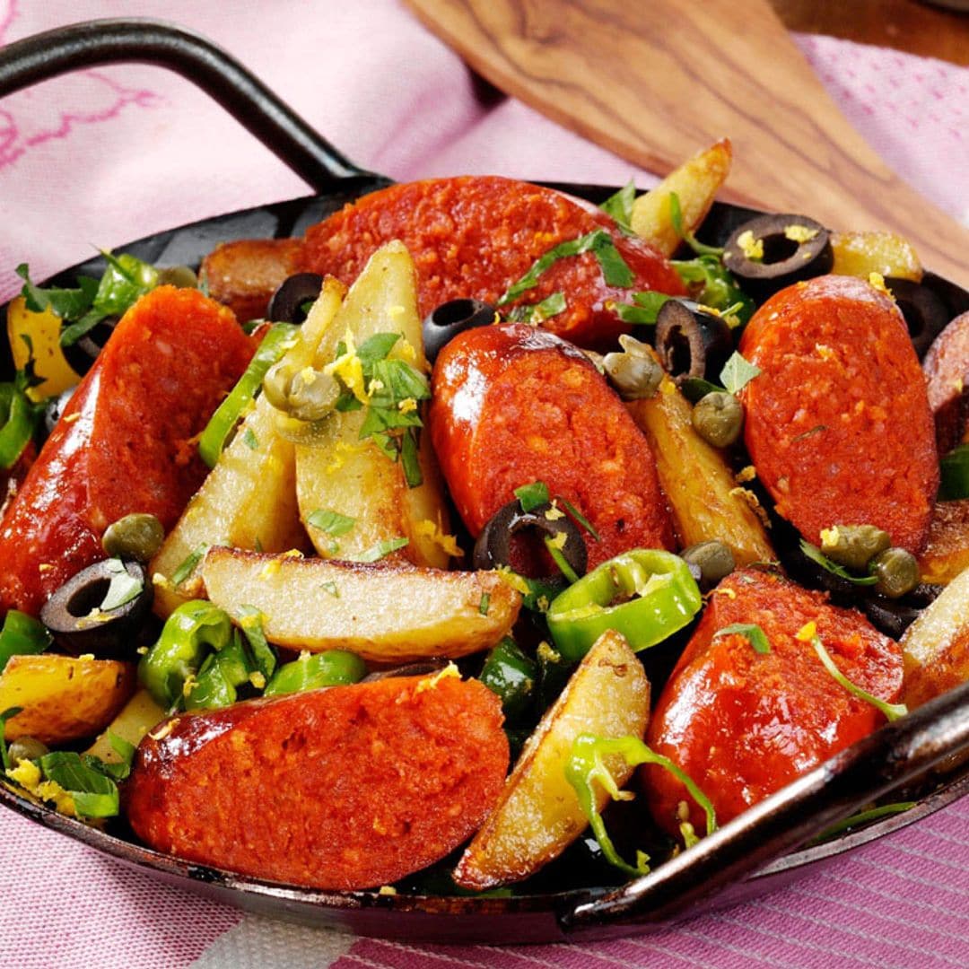 Parejas gastro infalibles: patatas y chorizo… ¿quién puede resistirse?