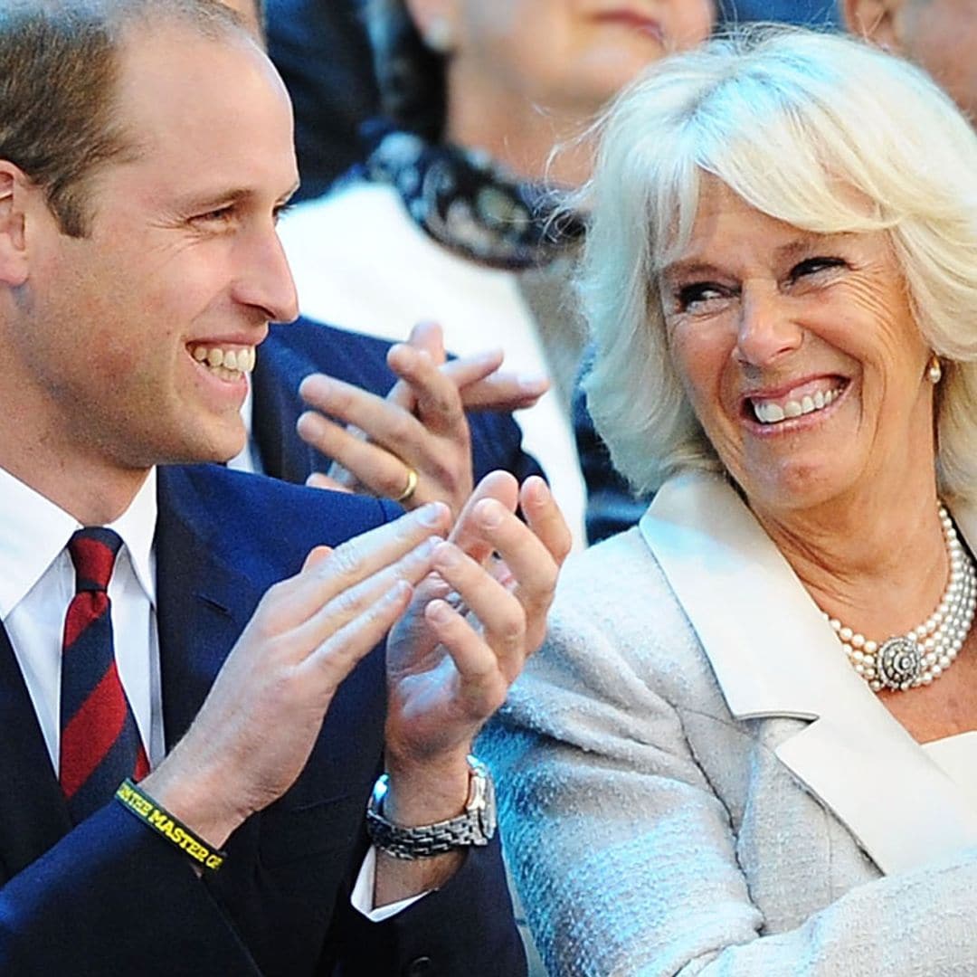 ¿Cómo ha cambiado a lo largo de los años la relación entre el príncipe Guillermo y Camilla?
