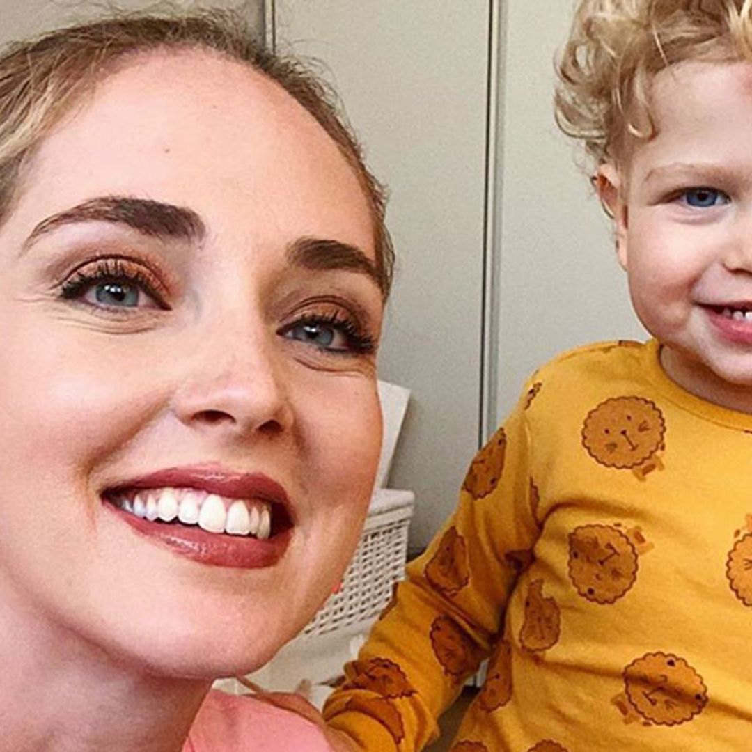 ¡Impoluto! Leo, hijo de Chiara Ferragni, un as de la limpieza