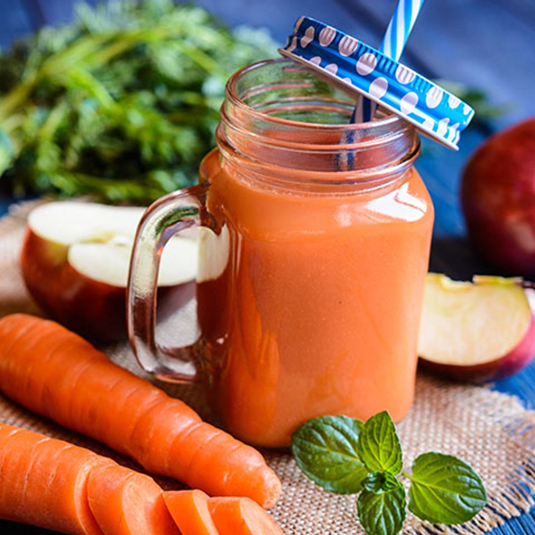 'Smoothie' de zanahoria y manzana