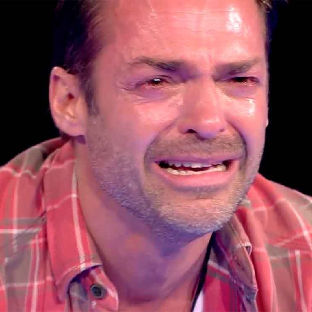 La inédita imagen de Hugo Castejón desconsolado en el reencuentro con su padre