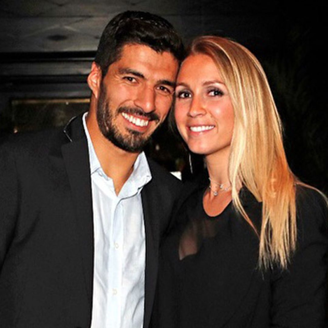 La primera foto del hijo recién nacido del futbolista Luis Suárez