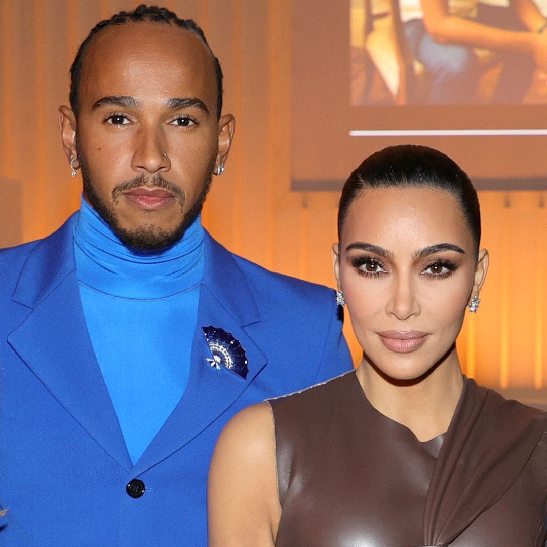 Lewis Hamilton y Kim Kardashian han sido relacionados juntos. Esta fotografía es de la ocasión que coincidieron en los WSJ. Magazine 2021 Innovator Awards, en Nueva York. 