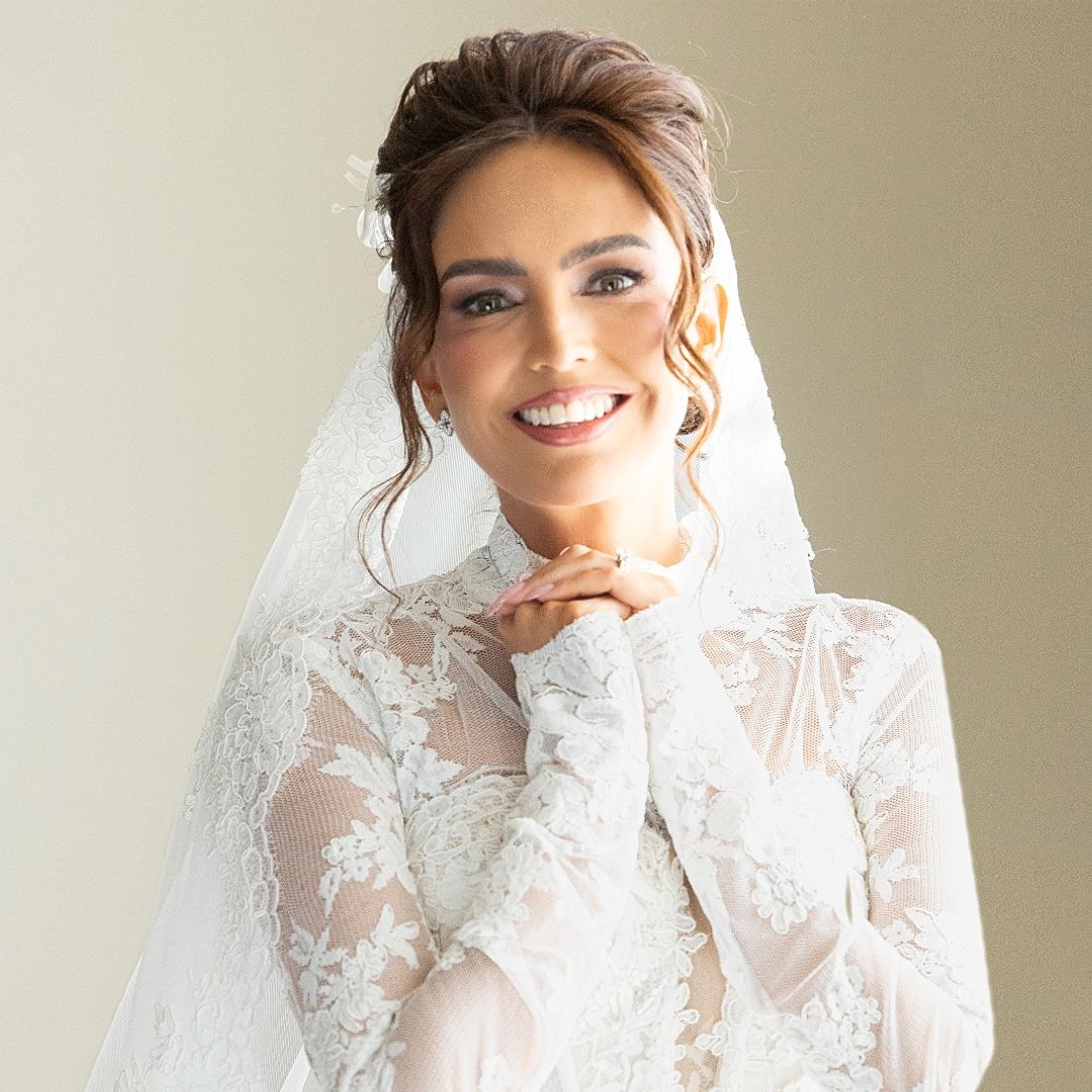 Karla Díaz: todos los detalles de su vestido de novia en su boda religiosa con Daniel Dayz