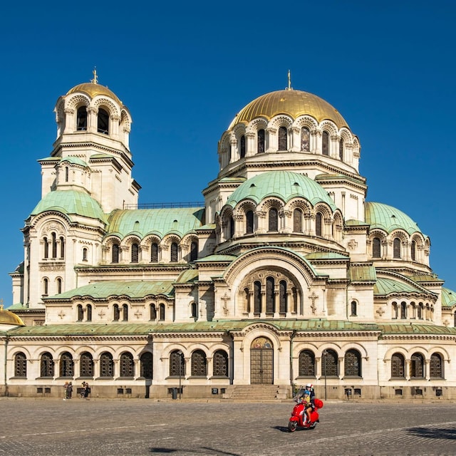 Catedral de Alexander Nevski en Sofía, la capital búlgara