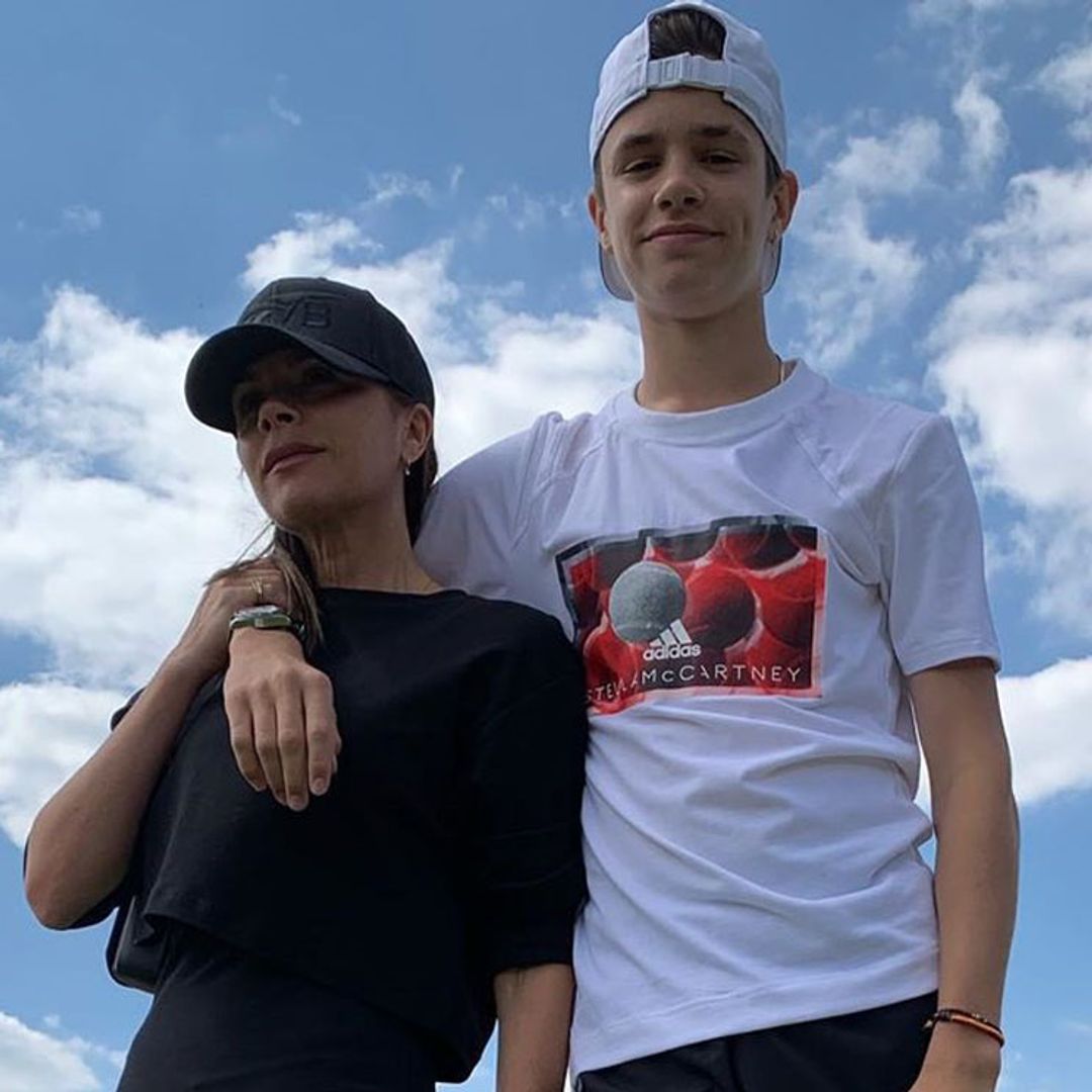 El cameo de Victoria Beckham en las redes de su hijo Romeo