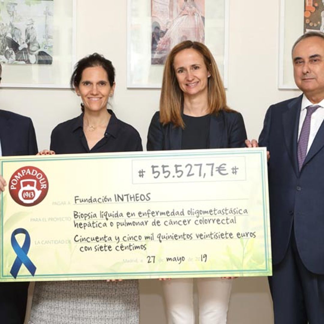 La campaña de Intheos y Pompadour, '10 céntimos contra el cáncer', todo un éxito de recaudación