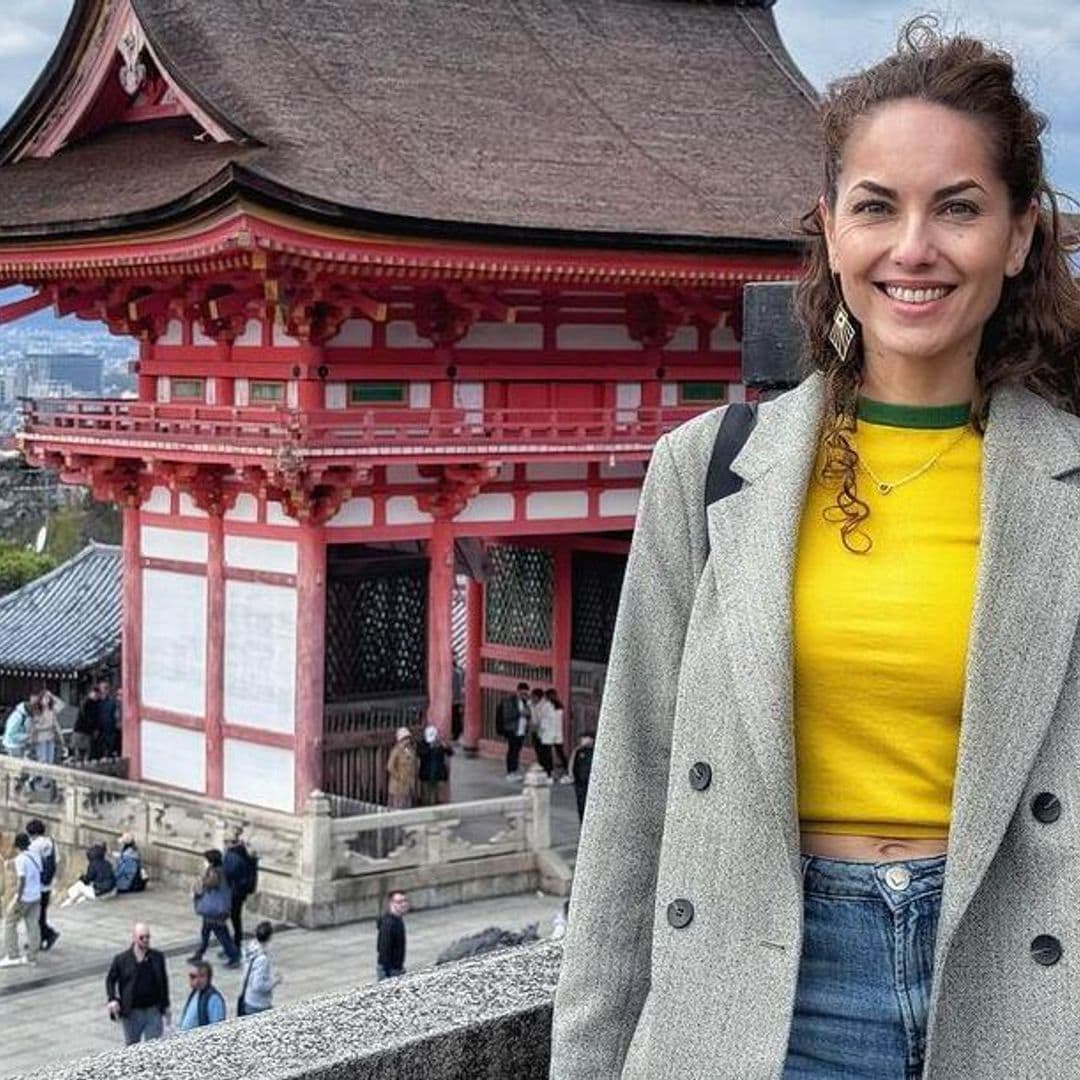 La emotiva visita de Bárbara Mori a las tumbas de sus ancestros en Japón