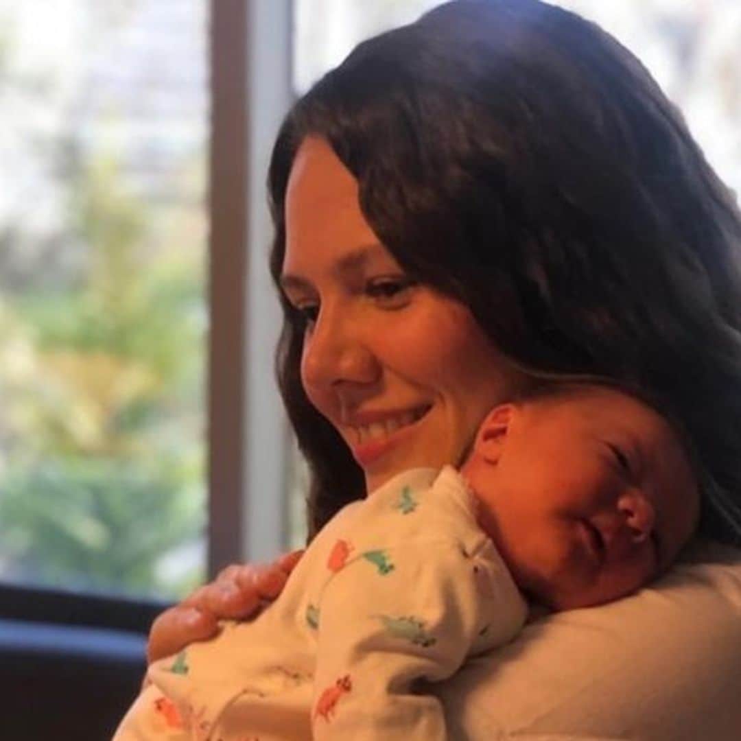 Joy Huerta comparte un tierno momento de su faceta como mamá