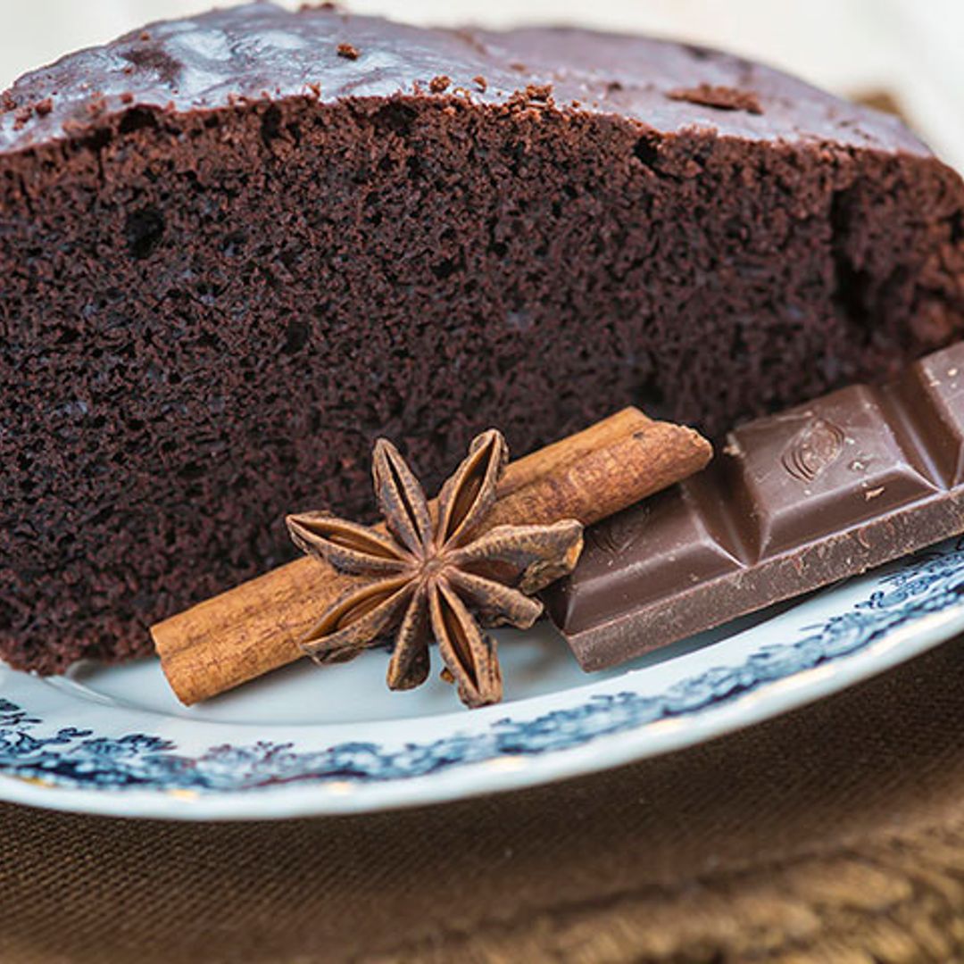 Bizcocho de chocolate y especias