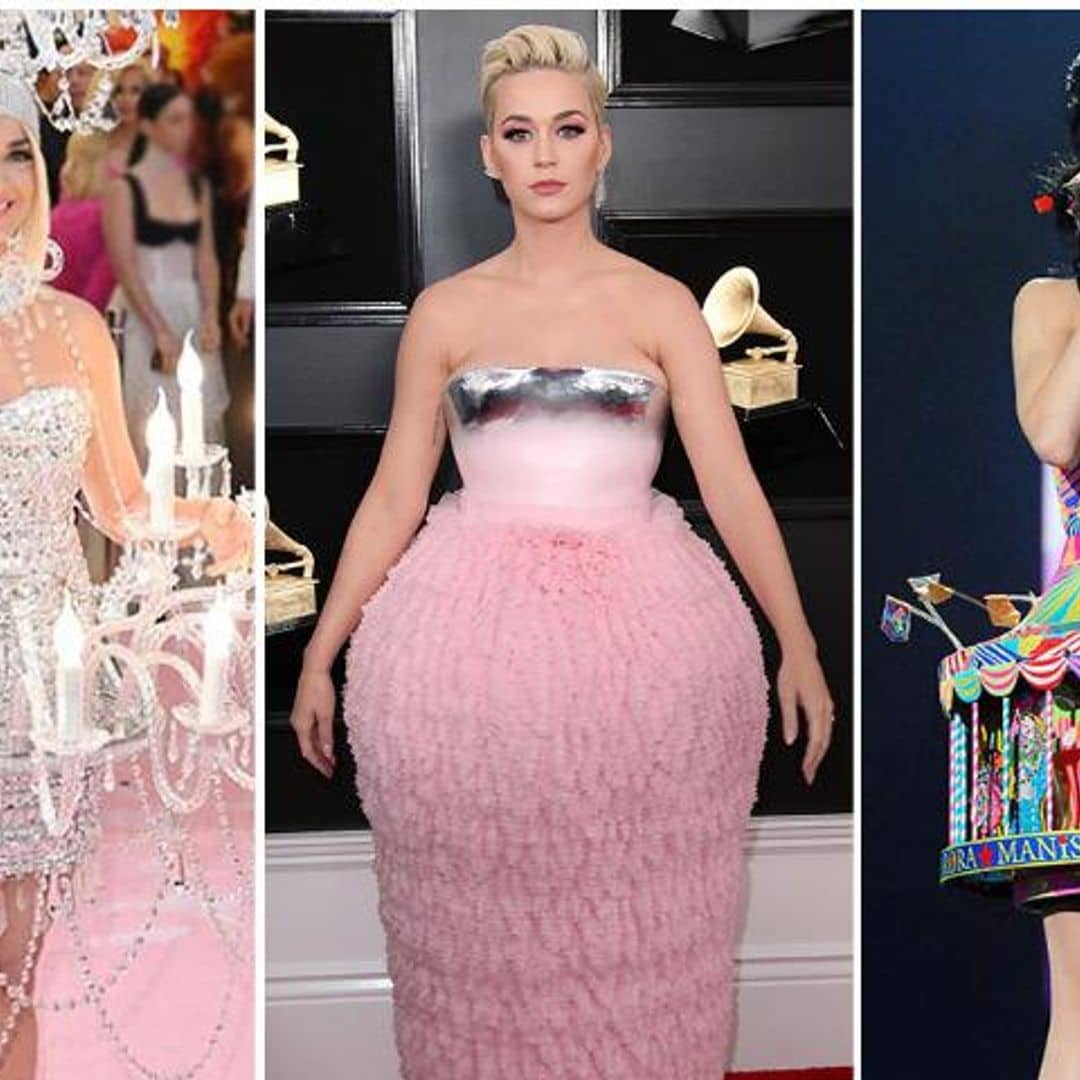 Katy Perry es única por sus coloridos, alegres y auténticos trajes