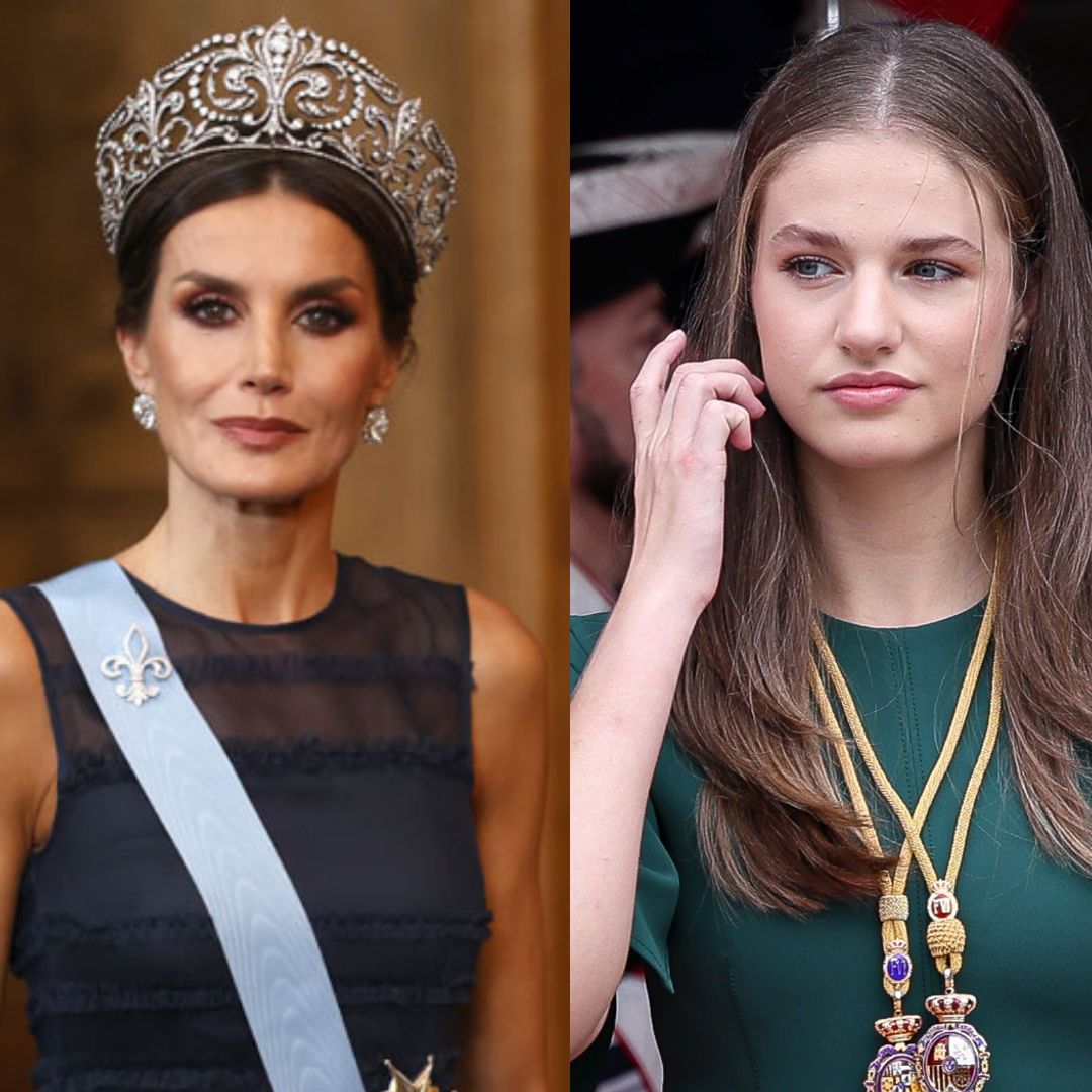 El legado de las joyas de la reina Victoria Eugenia, presente en Letizia y proyectado hacia la princesa Leonor