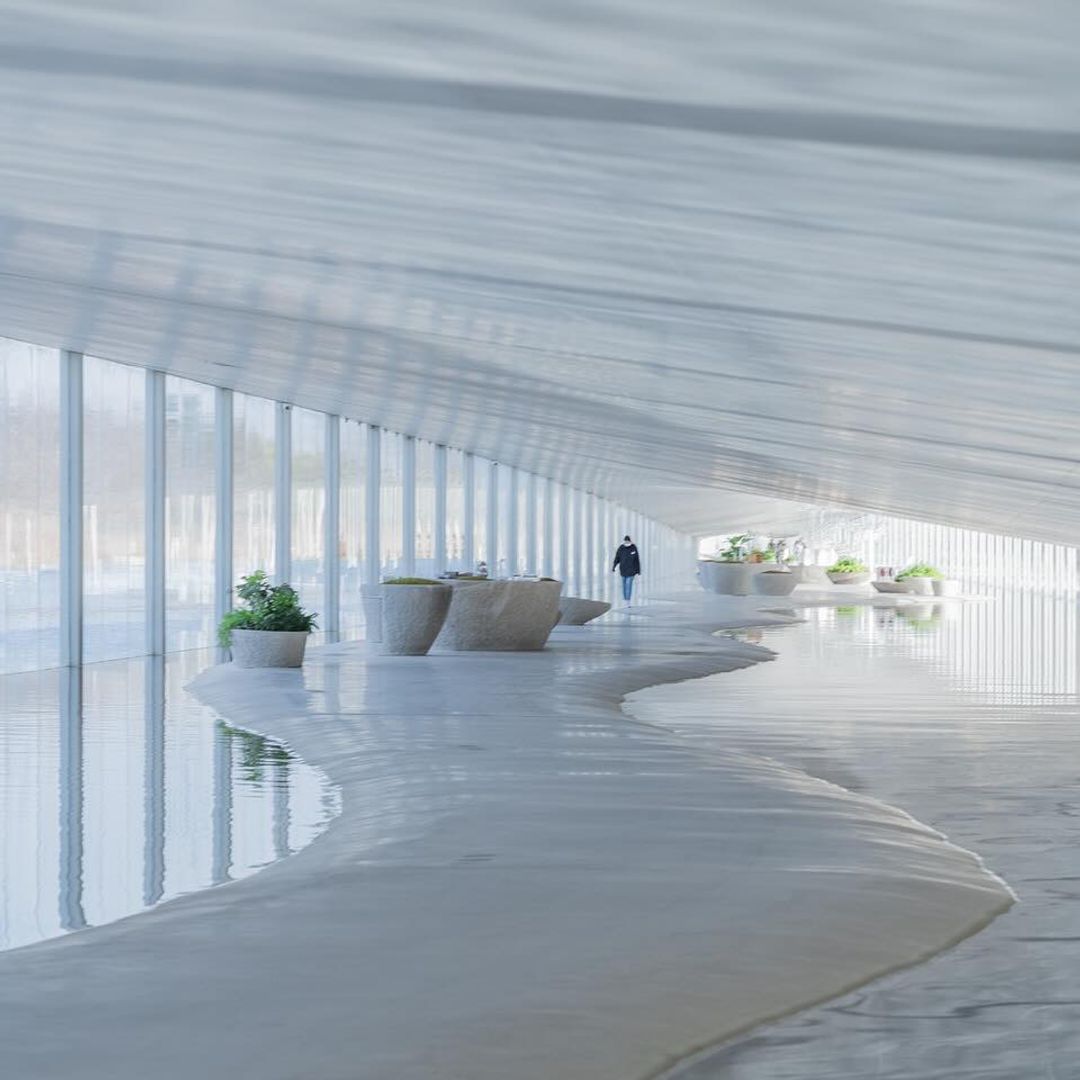 El estilo del arquitecto japonés fusiona el espacio con el entorno natural.