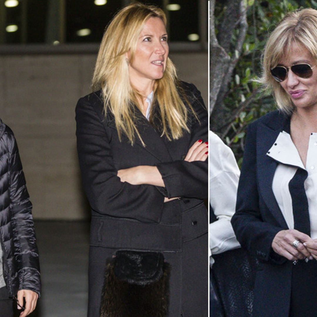 María Zurita y Alejandra Prat dan todo su apoyo a Susanna Griso en el funeral de su madre
