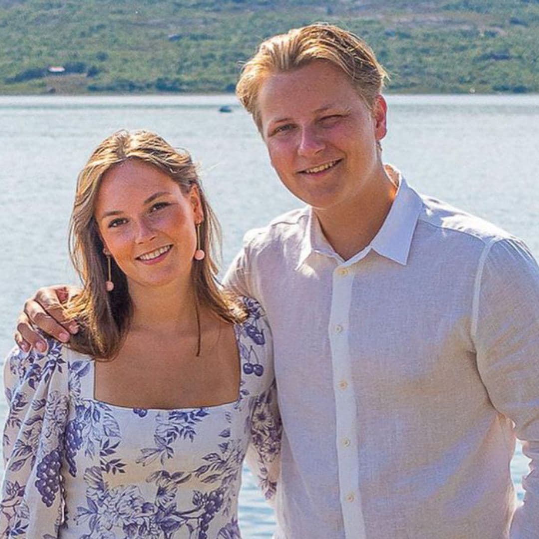 El espectacular cambio físico del príncipe Sverre Magnus de Noruega que este domingo cumple 18 años