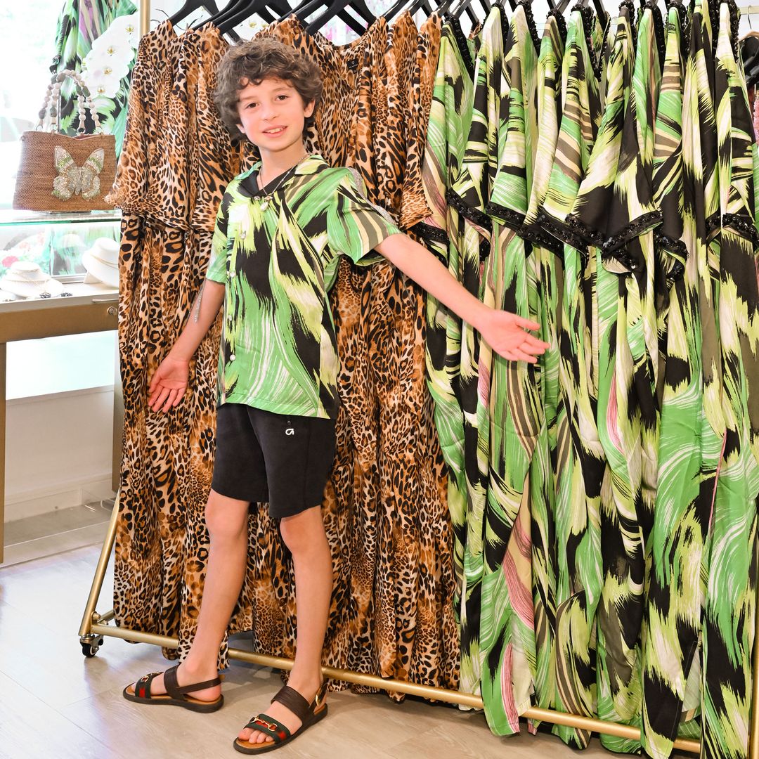 Los estampados 'print' se postulan como los favoritos de este joven diseñador, Max Alexander