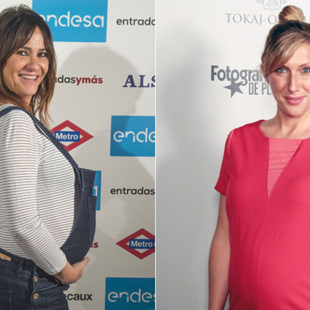 Melani Olivares y Cecilia Freire, dos actrices en la recta final de su embarazo