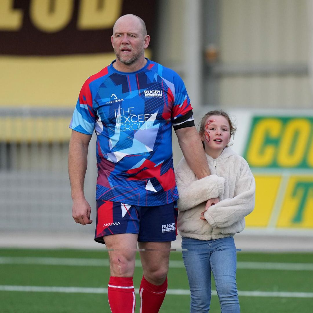 Mia Tindall, la bisnieta más inquieta de la reina de Inglaterra: al rugby con papá y a las carreras con mamá