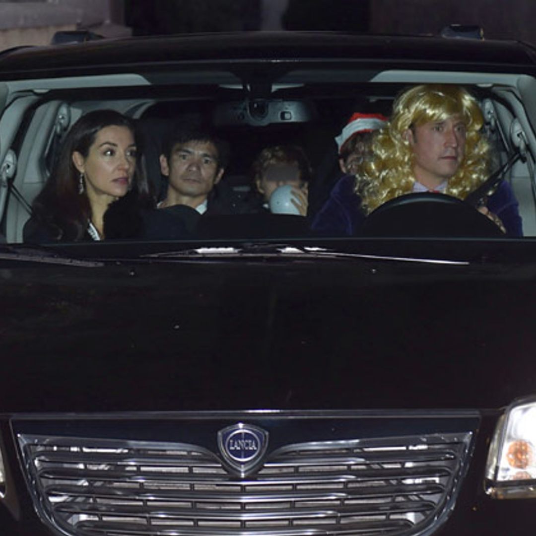 La familia del rey Juan Carlos celebra la Nochebuena en casa de doña Pilar