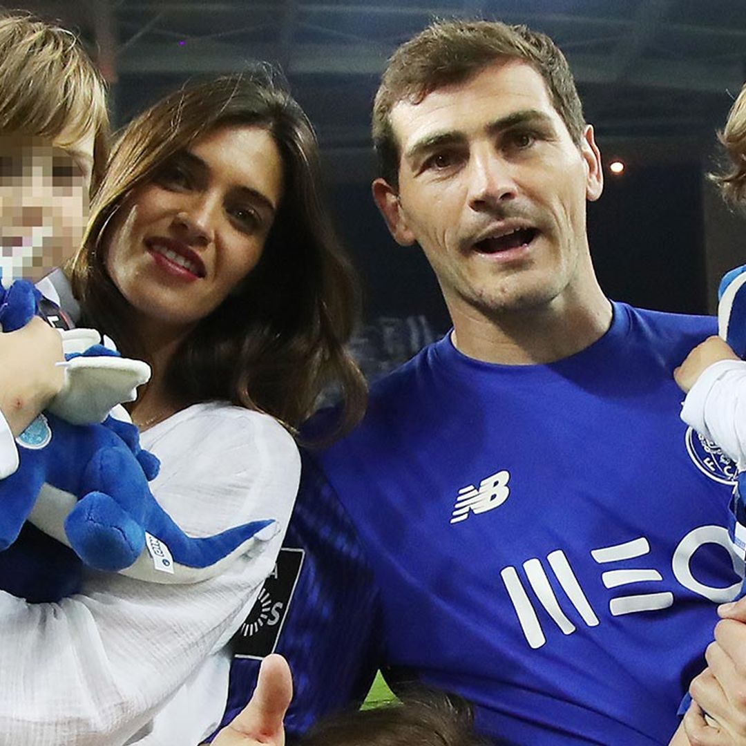 Iker Casillas entrena a un digno sucesor en la portería, su hijo Lucas