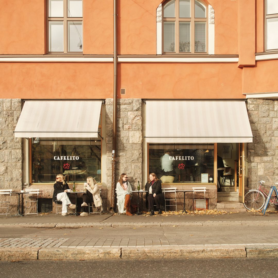 Café español, El Cafelito, en el barrio de Kallio, Helsinki