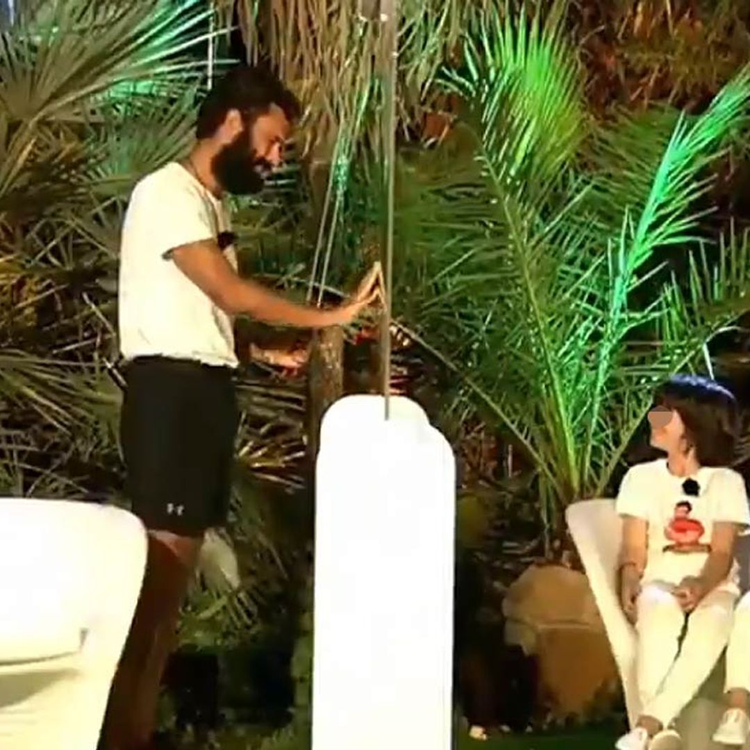 El emotivo reencuentro de Jorge con dos de sus hijos