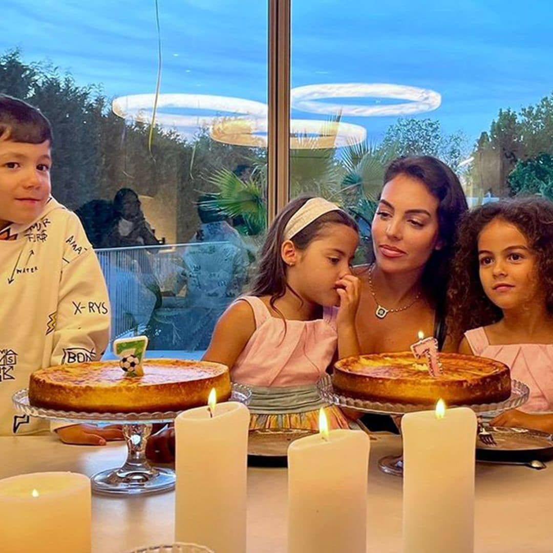 Georgina y Cristiano transforman su casa en un impresionante salón recreativo para celebrar el cumpleaños de Eva y Mateo