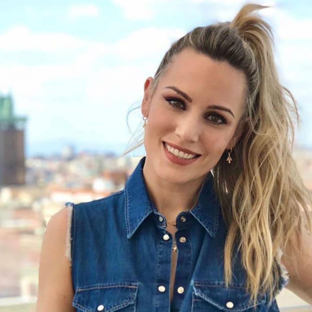 Edurne vuelve a la televisión con el look noventero que podrías llevar del trabajo a una fiesta