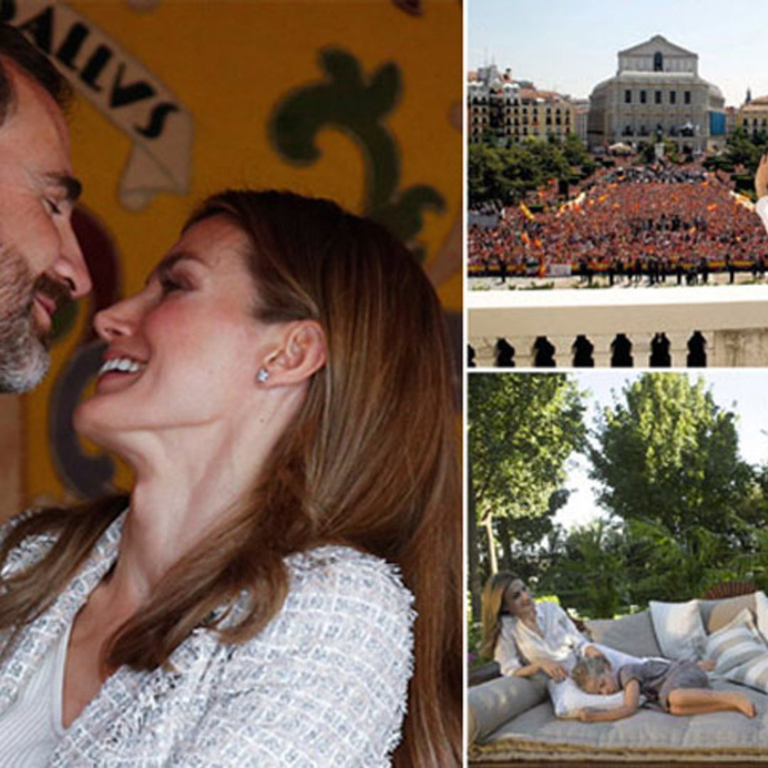 Los doce años de amor de los reyes Felipe y Letizia en doce fotografías para el recuerdo