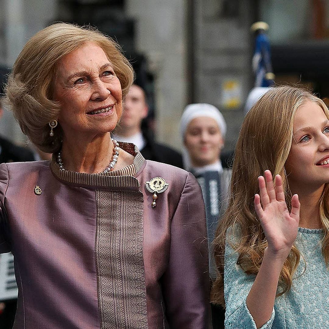 Esta es la importante cita de doña Sofía el día que la princesa Leonor recibirá la Confirmación