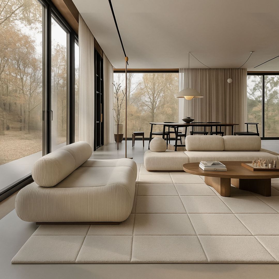 Tendencia sostenible y cálida: 10 alfombras que unen estilo y confort este invierno