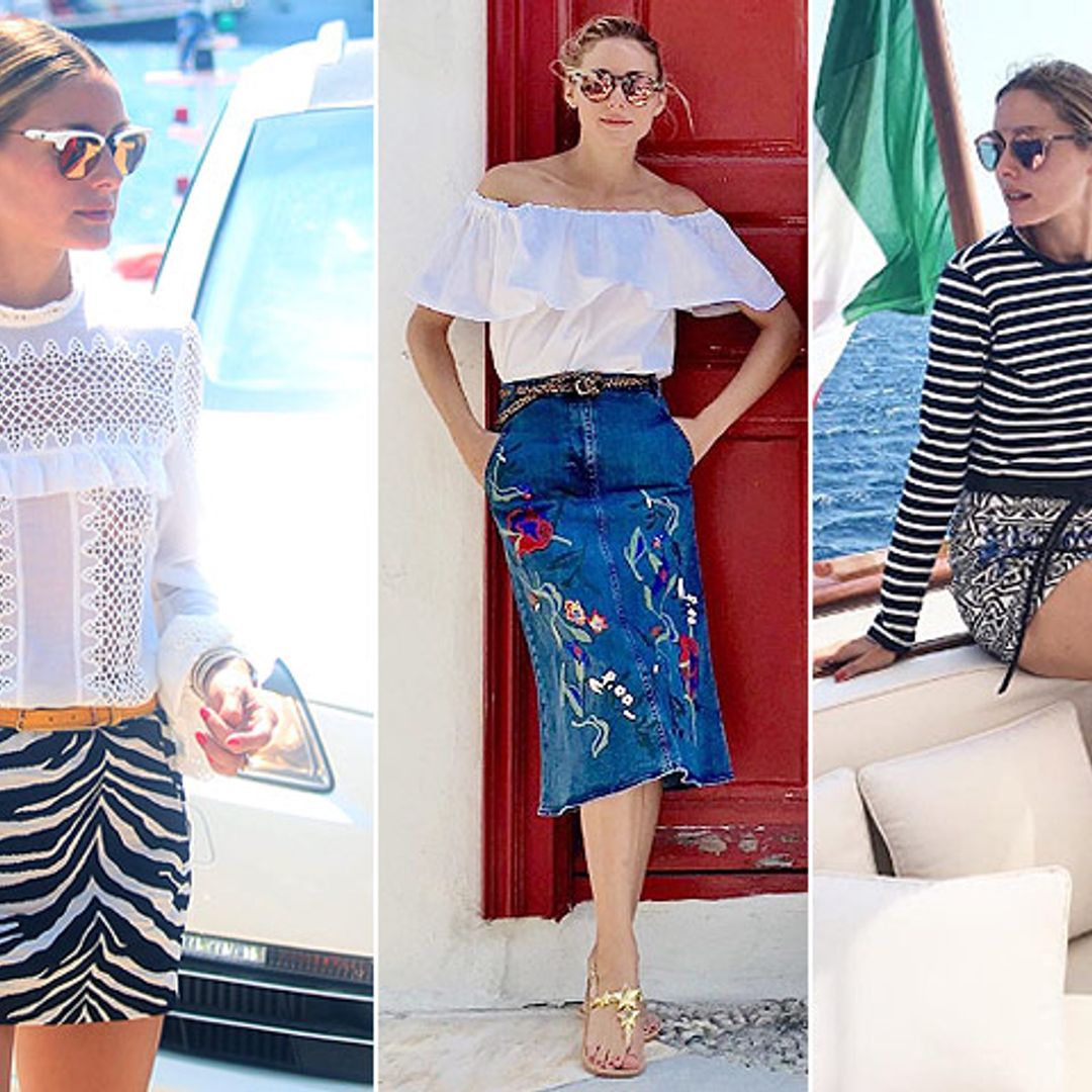 Olivia Palermo o cómo no perder ni un ápice de estilo en vacaciones
