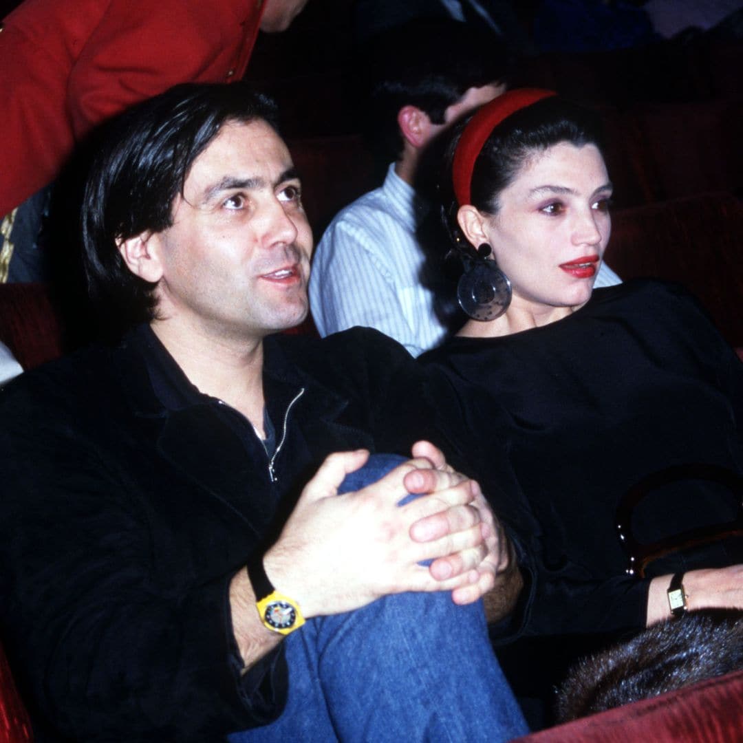 Ángela Molina y su primer marido, Hervé Tirmarché