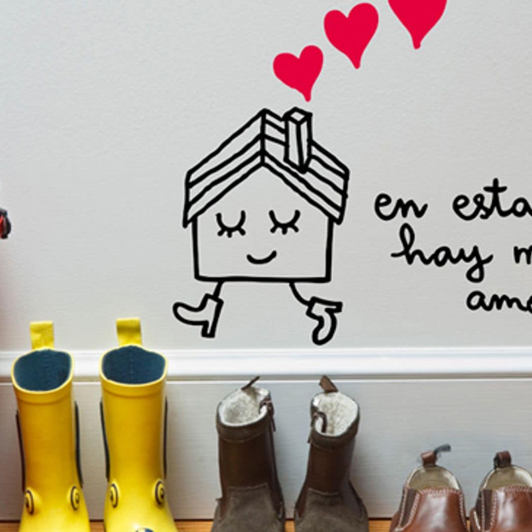Vinilos con mensaje: Palabras que decoran y personalizan tu hogar