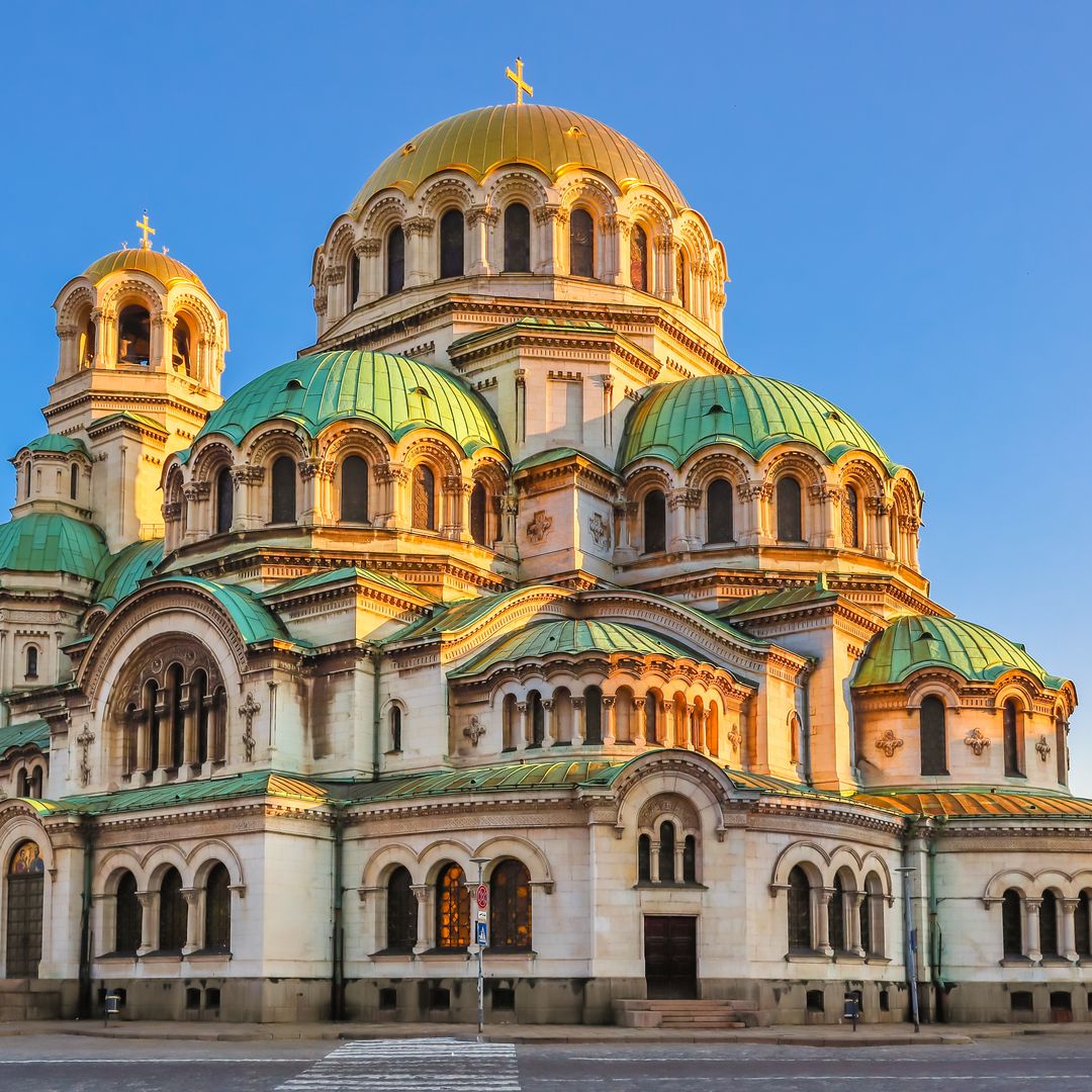 Catedral de Alexander Nevski en Sofía, la capital búlgara