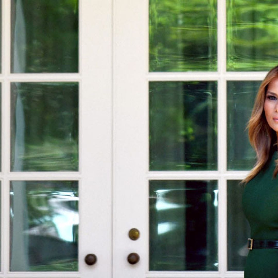 24 horas después, Melania Trump recrea el anecdótico look de Kate Middleton
