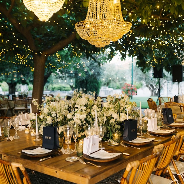 Decoración de la boda de Marta Lozano