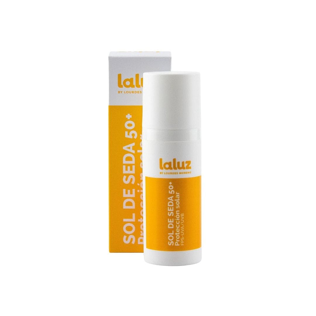 Protector Sol Seda 50+, de LaLuz by Lourdes Moreno