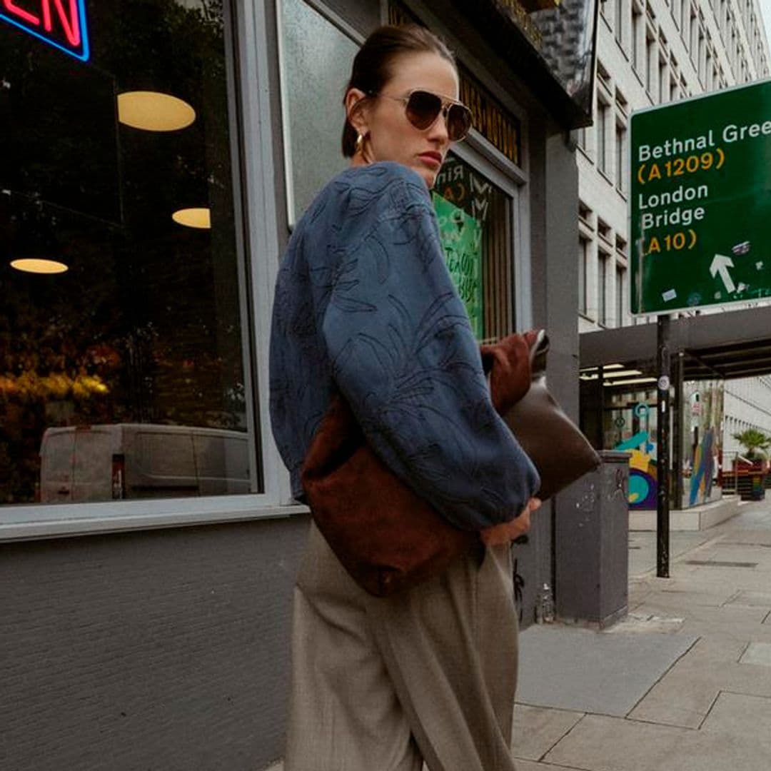 Chaqueta bordada de Zara