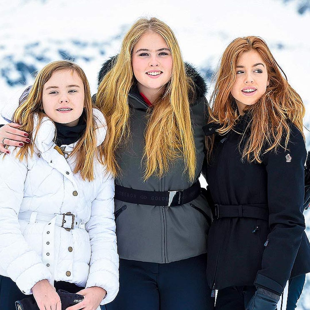 ¡La cámara las adora! Amalia, Alexia y Ariane de Holanda se revelan como las princesas del estilo