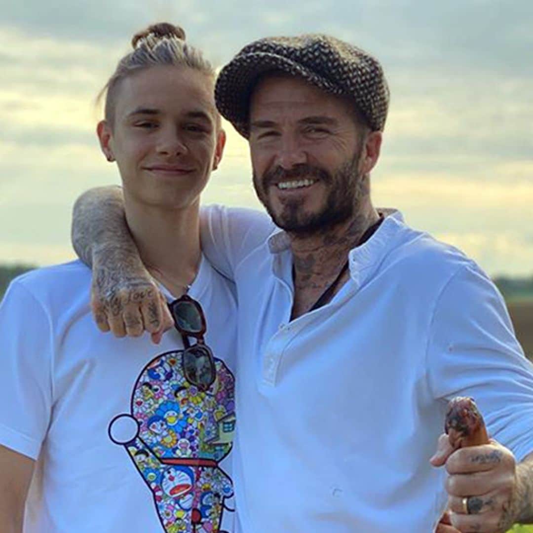 La broma de David Beckham a su hijo Romeo que se vuelve en su contra 