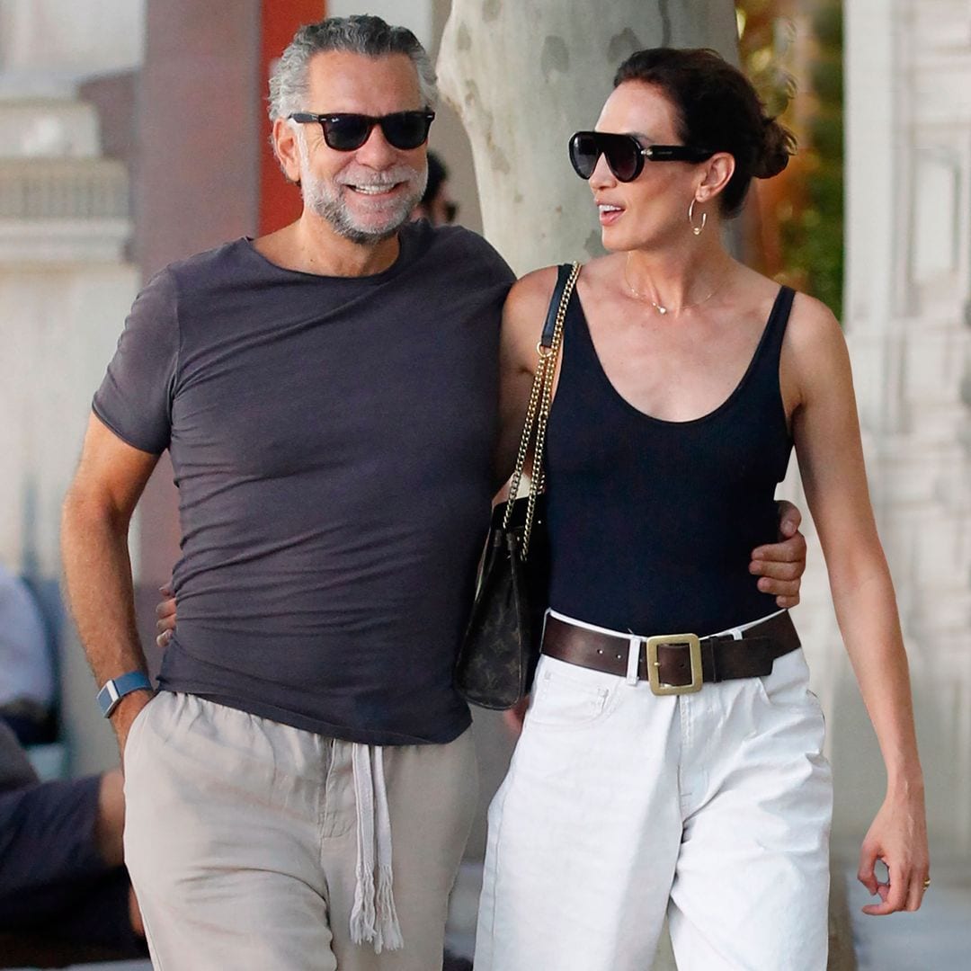 Nieves Álvarez y Bill Saad de lo más románticos y conjuntados por las calles de Madrid