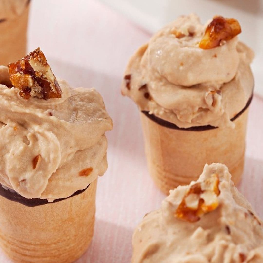 Helado de dulce de leche