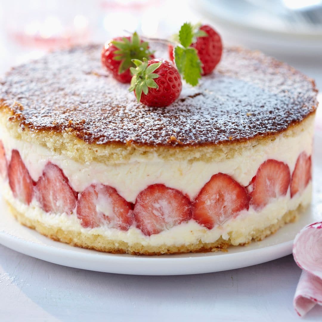 Sabe a fresas y es preciosa: ¿conoces la Tarta Fraisier?