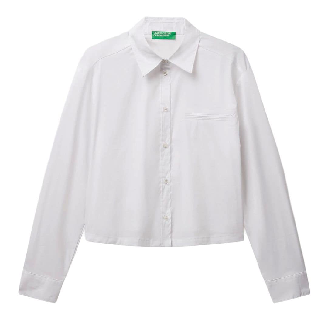 Camisa cropped (49,95 €), de United Colors of Benetton
