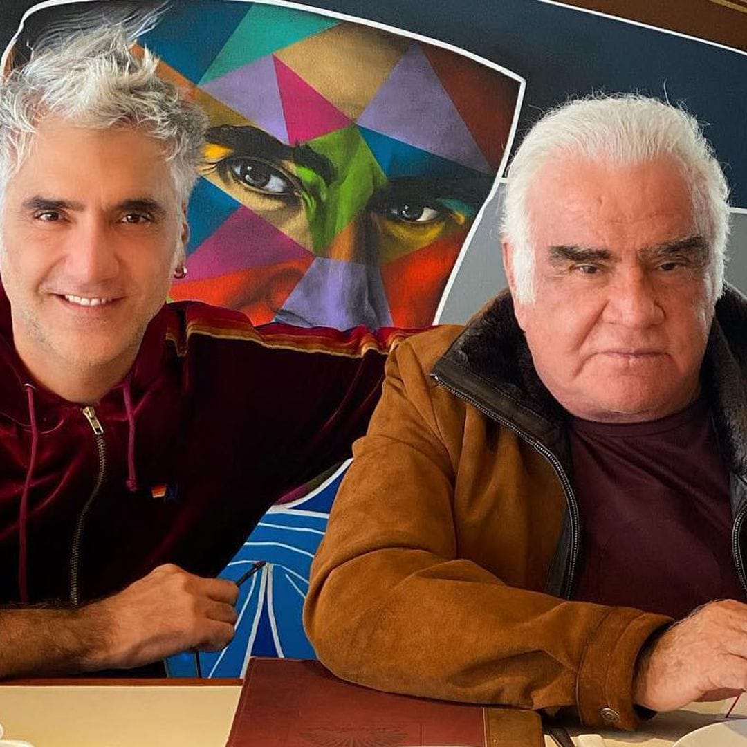 Alejandro Fernández recuerda a su padre, Vicente Fernández con una linda foto de su infancia